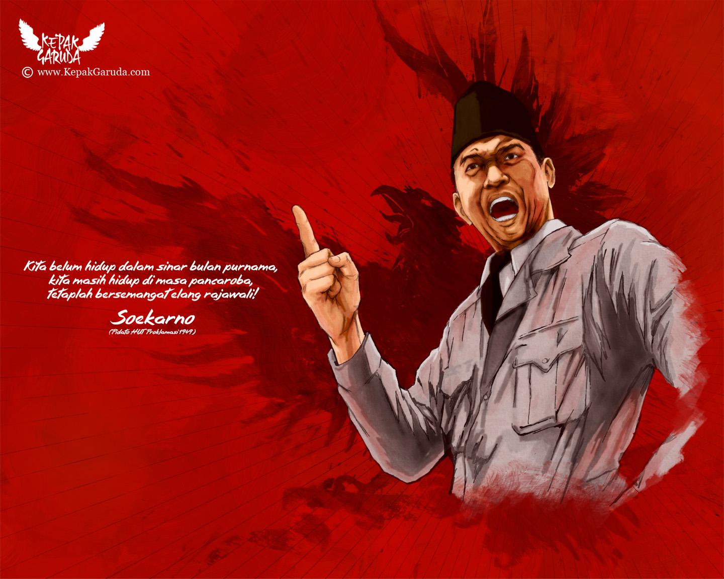 Detail Gambar Soekarno Pidato Berwarna Nomer 5