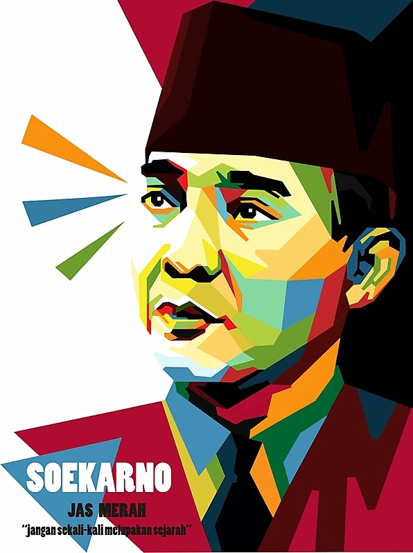 Detail Gambar Soekarno Warna Warni Nomer 17