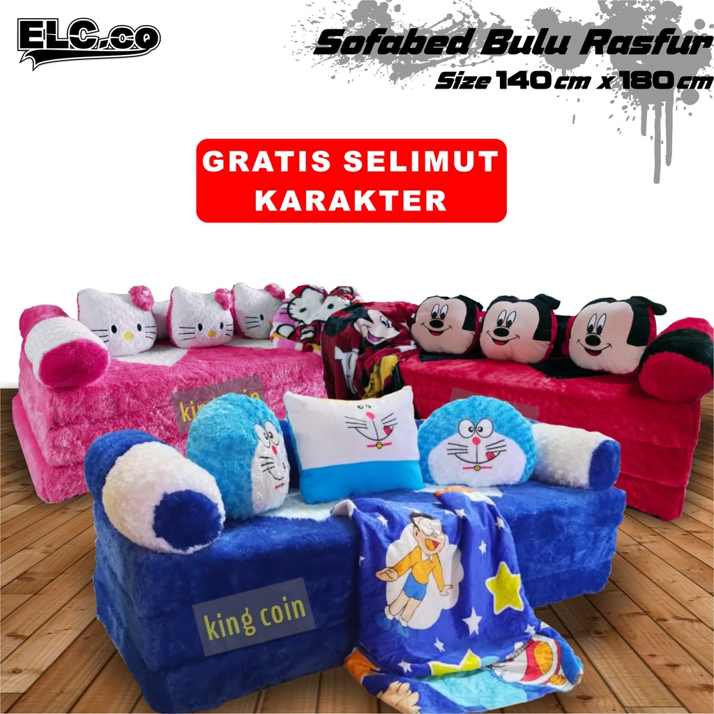 Detail Gambar Sofa Bed Karakter Doraemon Nomer 48