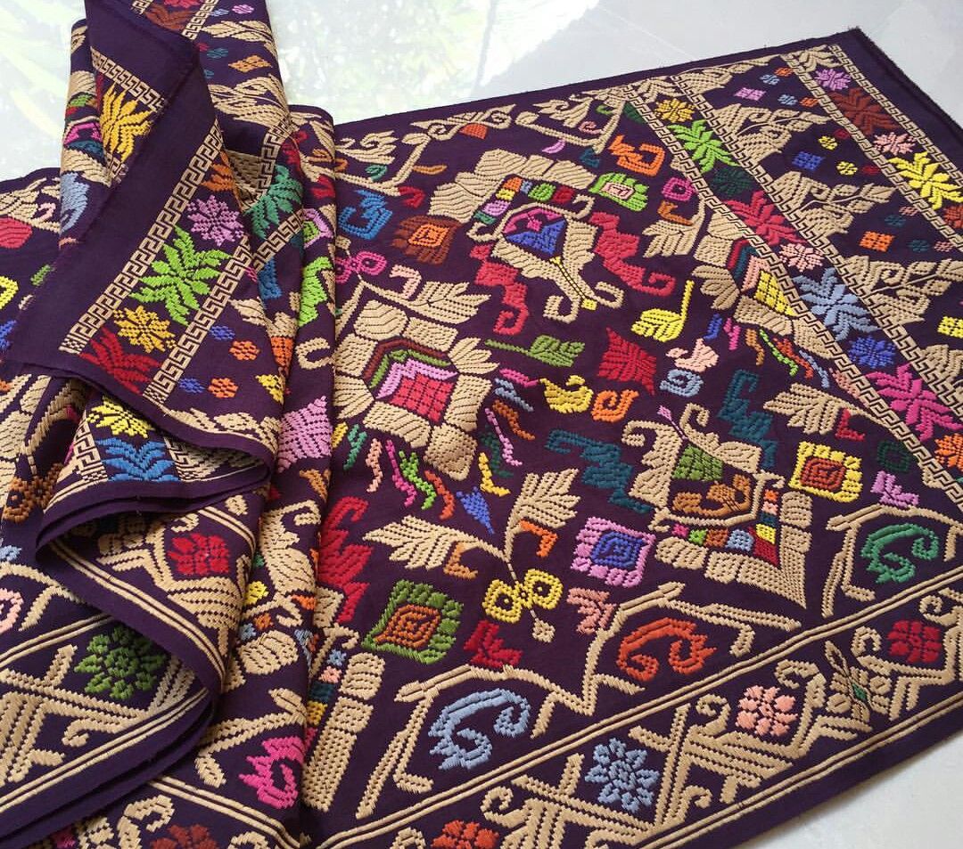 Detail Gambar Songket Bali Gambar Motif Songket Bali Nomer 14