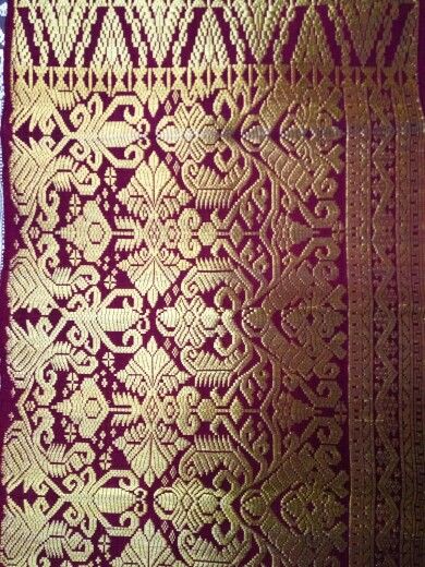 Detail Gambar Songket Bali Gambaran Batik Songket Nomer 8