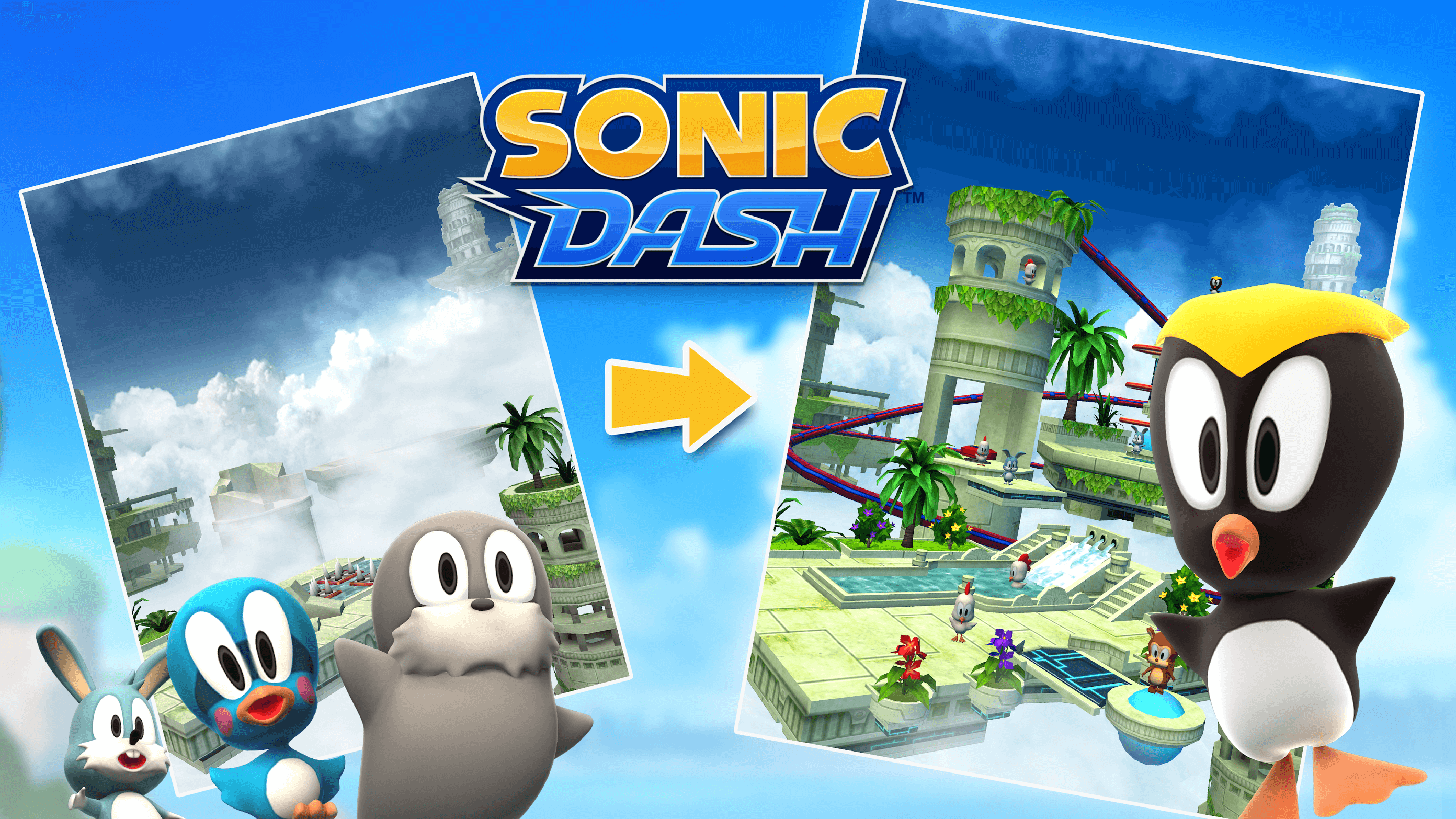 Detail Gambar Sonic Dash Nomer 19