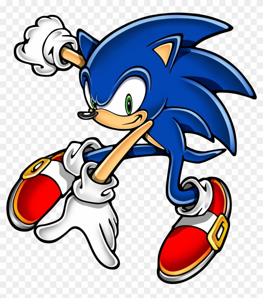 Detail Gambar Sonic Hitam Putih Nomer 11