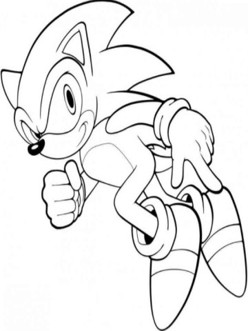 Detail Gambar Sonic Hitam Putih Nomer 43