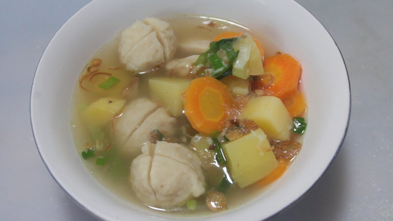 Detail Gambar Sop Bakso Ikan Nomer 39