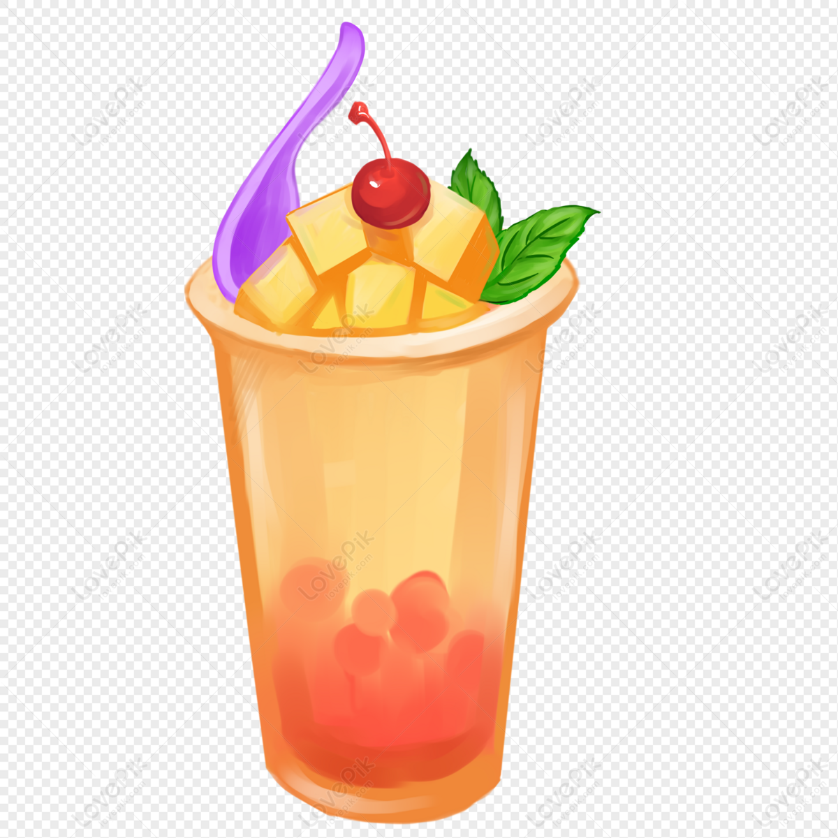 Detail Gambar Sop Buah Dalam Gelas Png Nomer 3