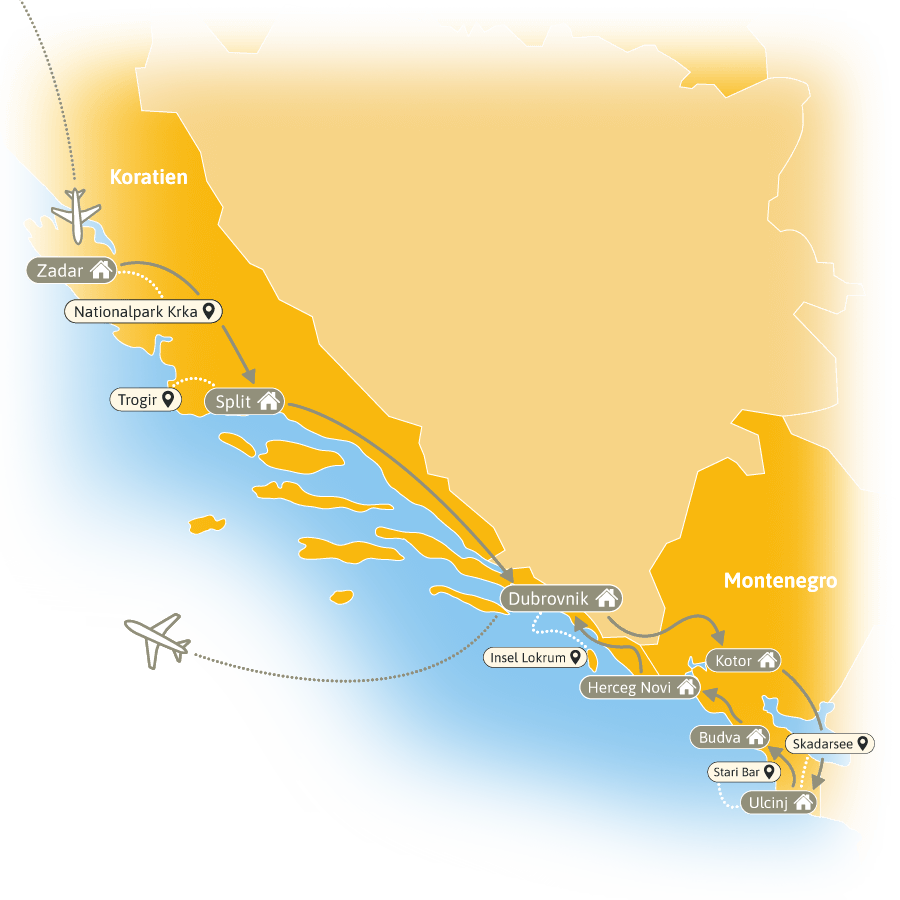 Detail Adria Kroatien Karte Nomer 5