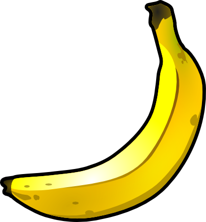 Download Banana Clipart Nomer 5