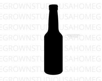 Detail Bierflasche Silhouette Nomer 13