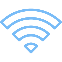 Detail Blue Wifi Symbol Nomer 9