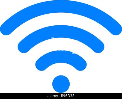 Detail Blue Wifi Symbol Nomer 17
