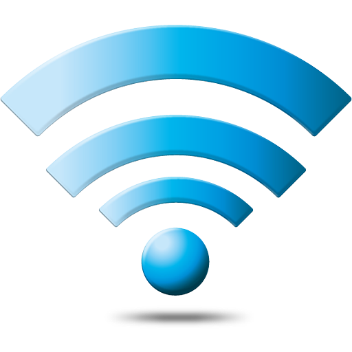 Detail Blue Wifi Symbol Nomer 6