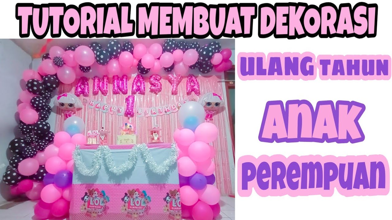 Detail Dekorasi Ulang Tahun Anak Umur 1 Tahun Nomer 56