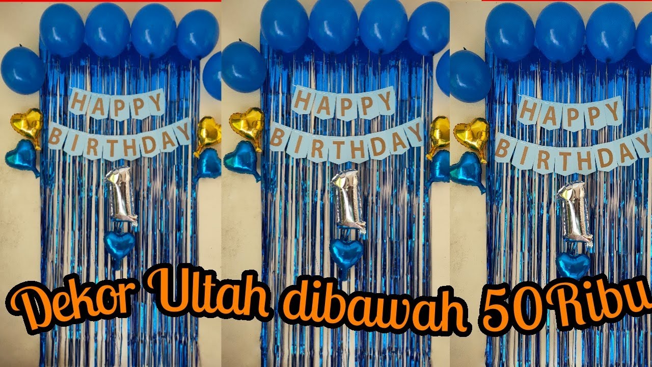 Detail Dekorasi Ulang Tahun Warna Biru Nomer 18