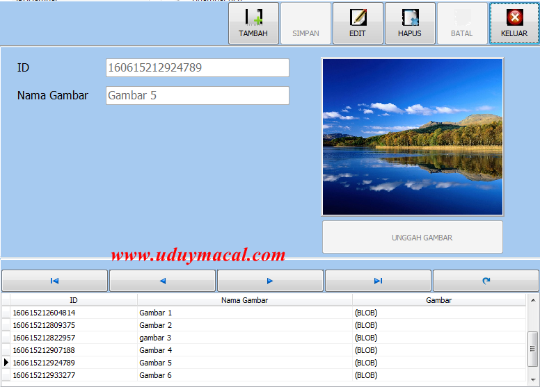Detail Delphi Simpan Gambar Di Mysql Menggunakan Mydac Nomer 17