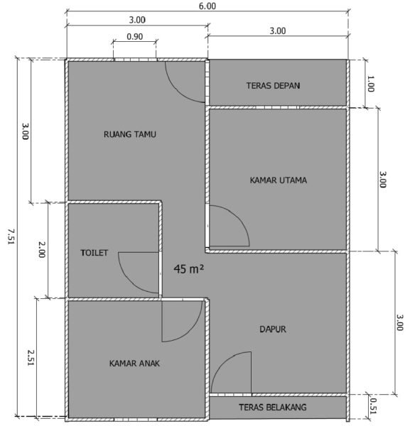 Detail Dena Gambar Rumah 2 Kamar Nomer 25