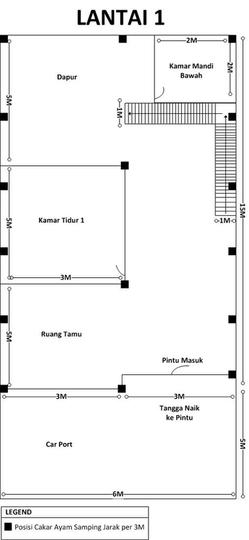 Detail Denah Balok Rumah 2 Lantai Nomer 30