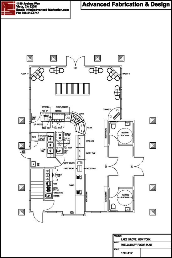 Detail Denah Dapur Restoran Nomer 39