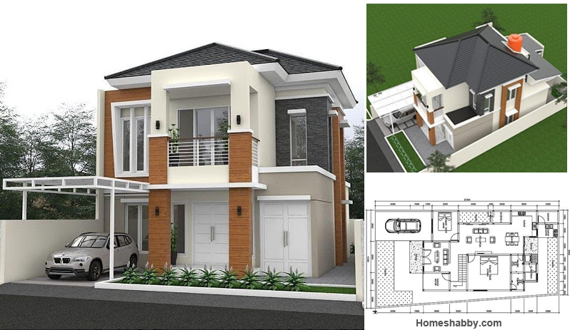 Detail Denah Desain Rumah Minimalis Nomer 33