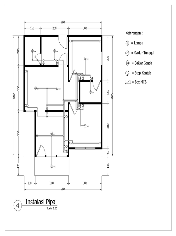 Detail Denah Instalasi Listrik Rumah Nomer 51