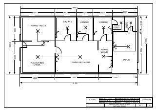 Detail Denah Instalasi Listrik Rumah Sederhana Nomer 15