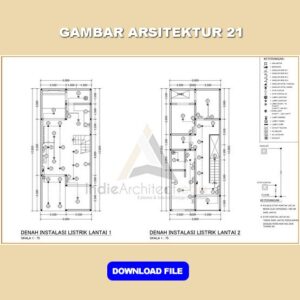 Detail Denah Instalasi Listrik Rumah Sederhana Nomer 32