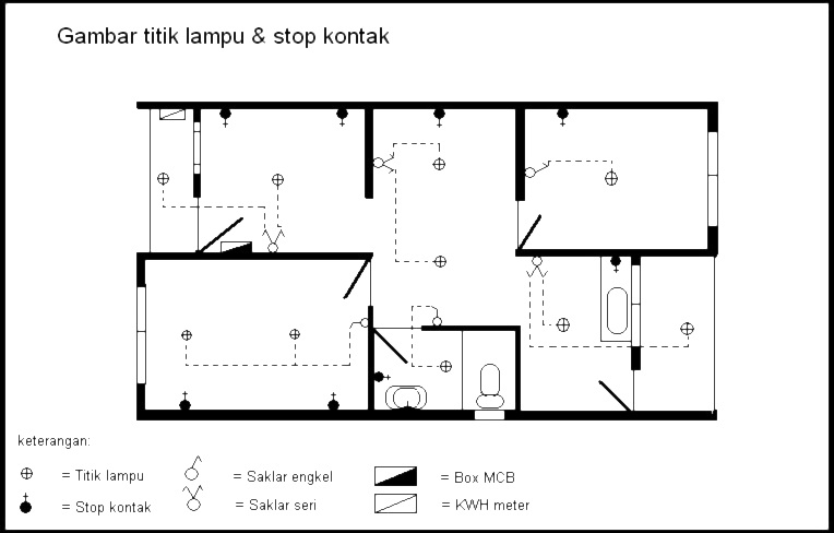 Download Denah Instalasi Listrik Rumah Sederhana Nomer 33