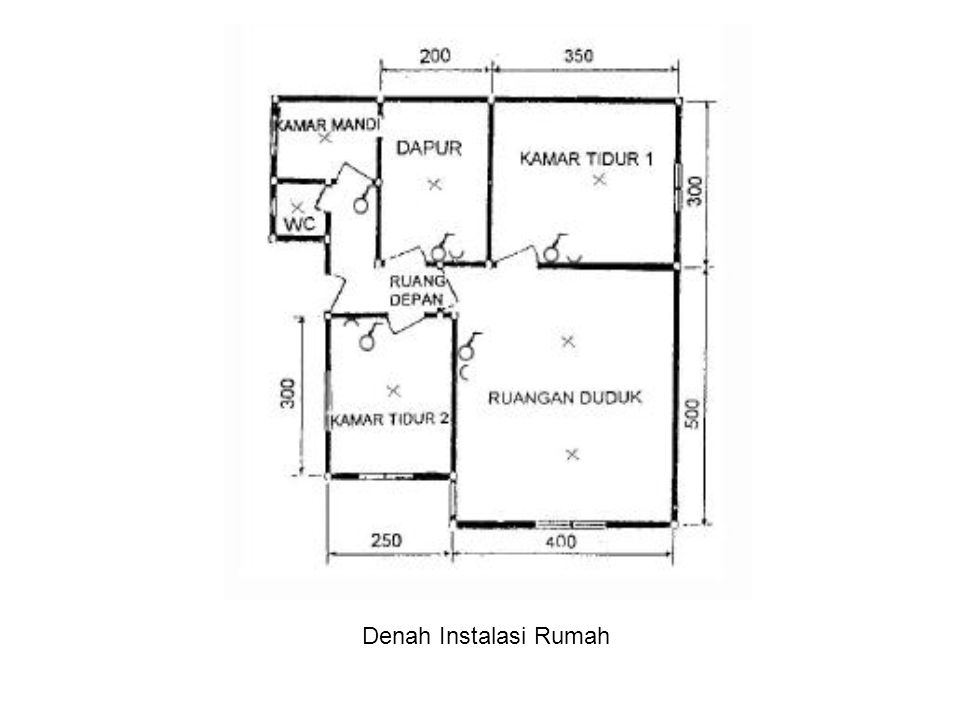 Detail Denah Instalasi Listrik Rumah Sederhana Nomer 41