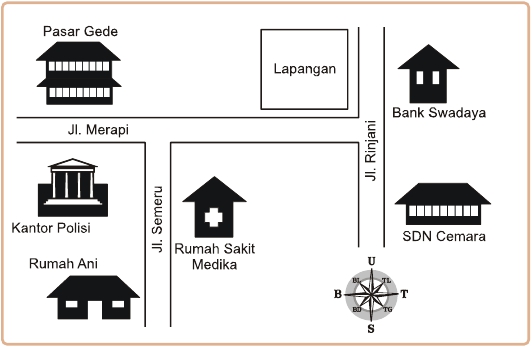 Detail Denah Jalan Rumah Nomer 16