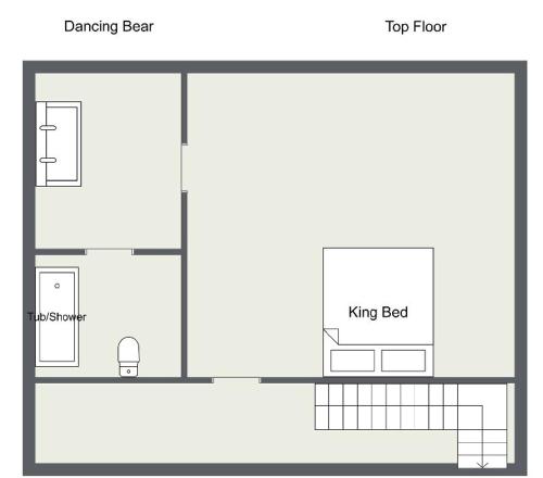 Detail Denah Kamar Hotel Suite Room Nomer 43