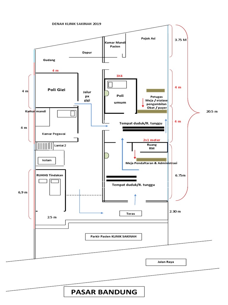 Detail Denah Klinik Gigi Nomer 12