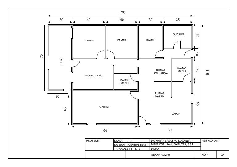 Detail Denah Listrik Rumah Nomer 26