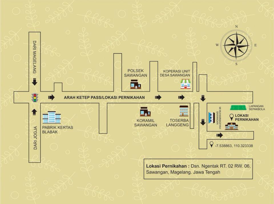 Detail Denah Lokasi Undangan 3d Nomer 36