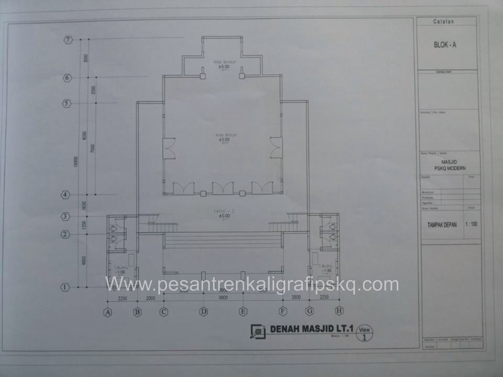 Detail Denah Pameran Seni Rupa Nomer 17