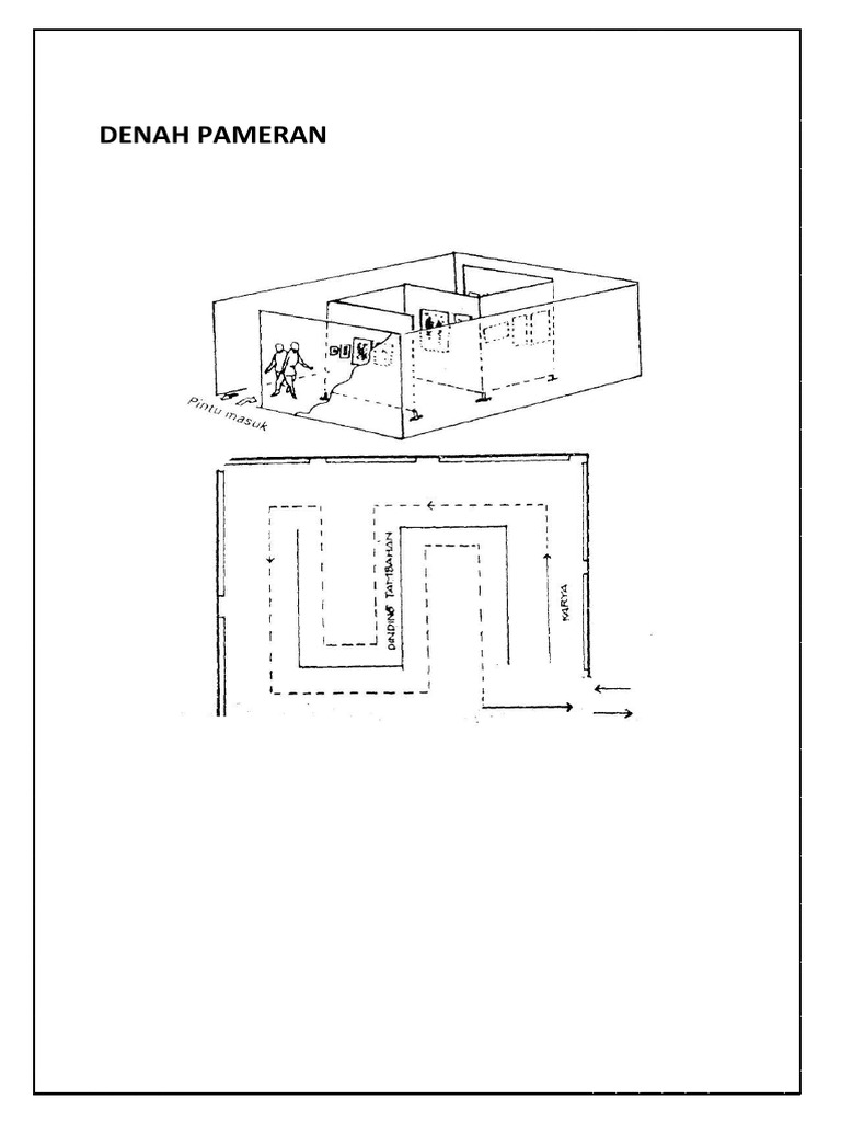 Detail Denah Pameran Seni Rupa Nomer 33