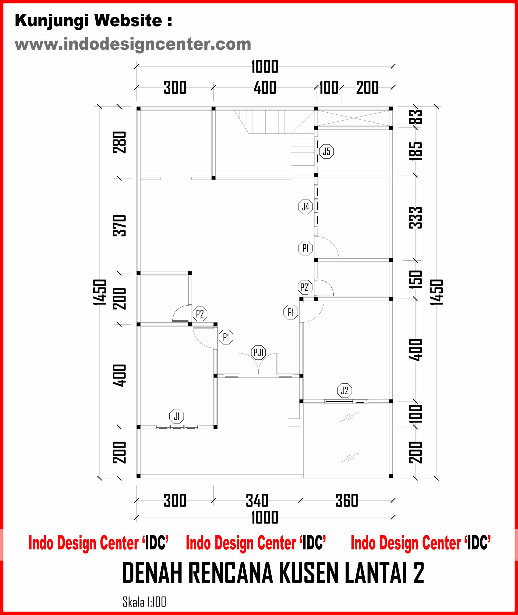 Detail Denah Pintu Dan Jendela Nomer 11