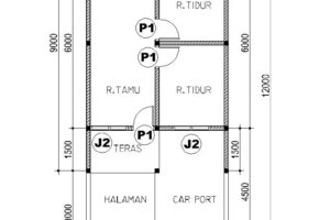 Detail Denah Pintu Dan Jendela Nomer 44