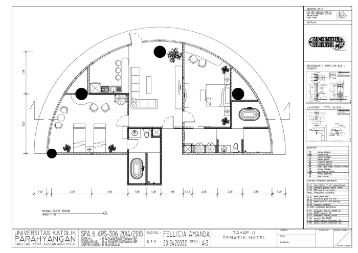 Detail Denah Ruang Spa Nomer 15