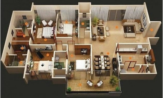 Detail Denah Ruangan Rumah Minimalis Nomer 54