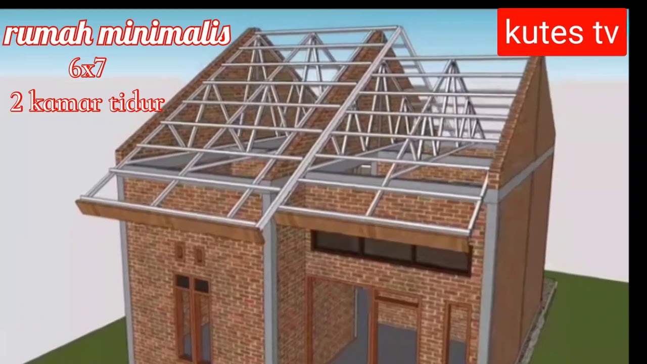 Detail Denah Rumah 2 Kamar Minimalis Nomer 36