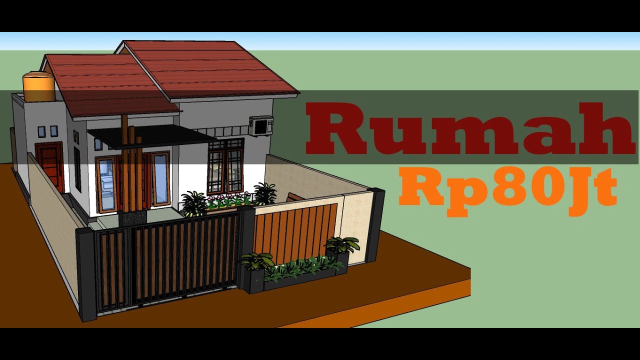 Detail Denah Rumah 2 Kamar Minimalis Nomer 42