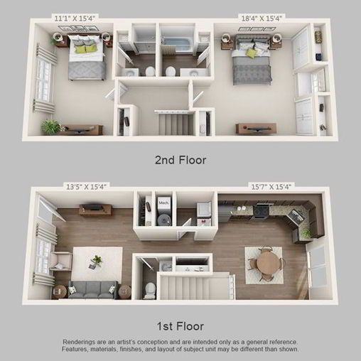 Detail Denah Rumah 2 Kamar Minimalis Nomer 47