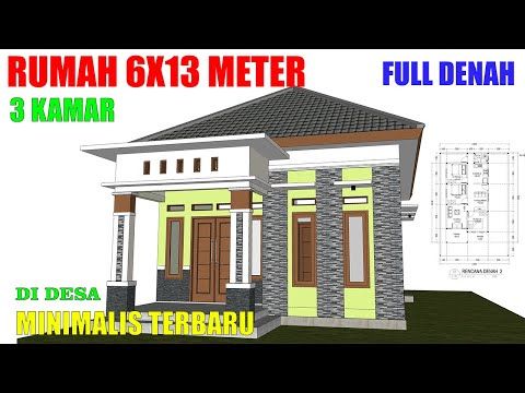 Detail Denah Rumah 3 Kamar Tidur Sederhana Nomer 45