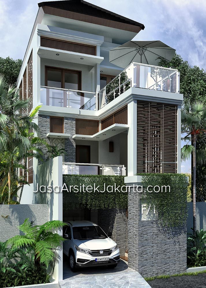 Detail Denah Rumah 3 Lantai Nomer 16