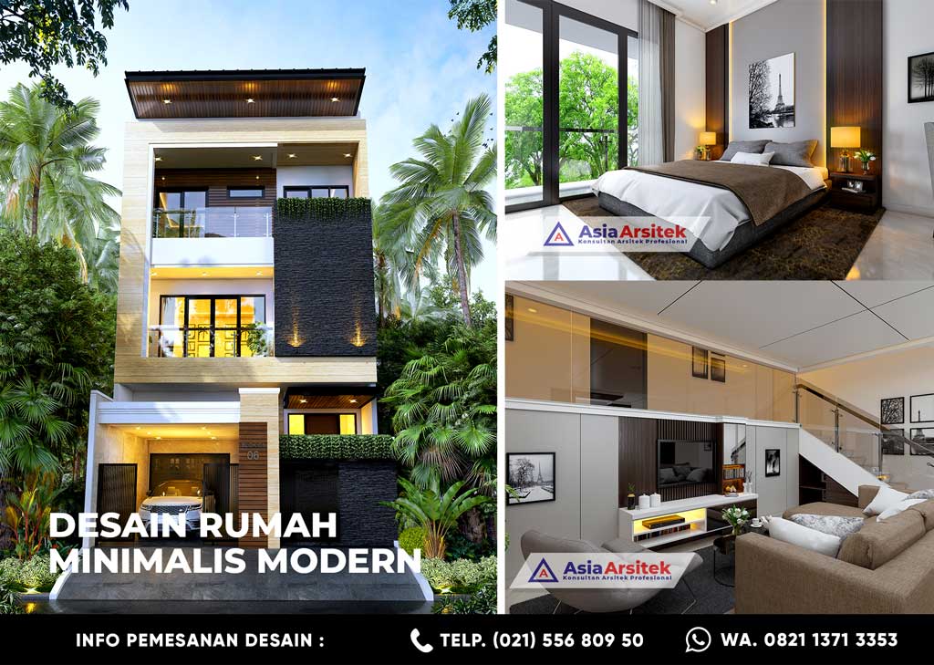 Detail Denah Rumah 3 Lantai Minimalis Nomer 44