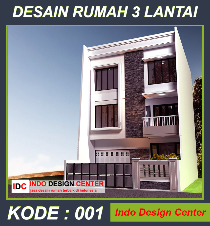 Detail Denah Rumah 3 Lantai Minimalis Nomer 47