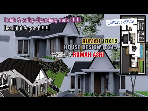 Detail Denah Rumah Asri Nomer 38