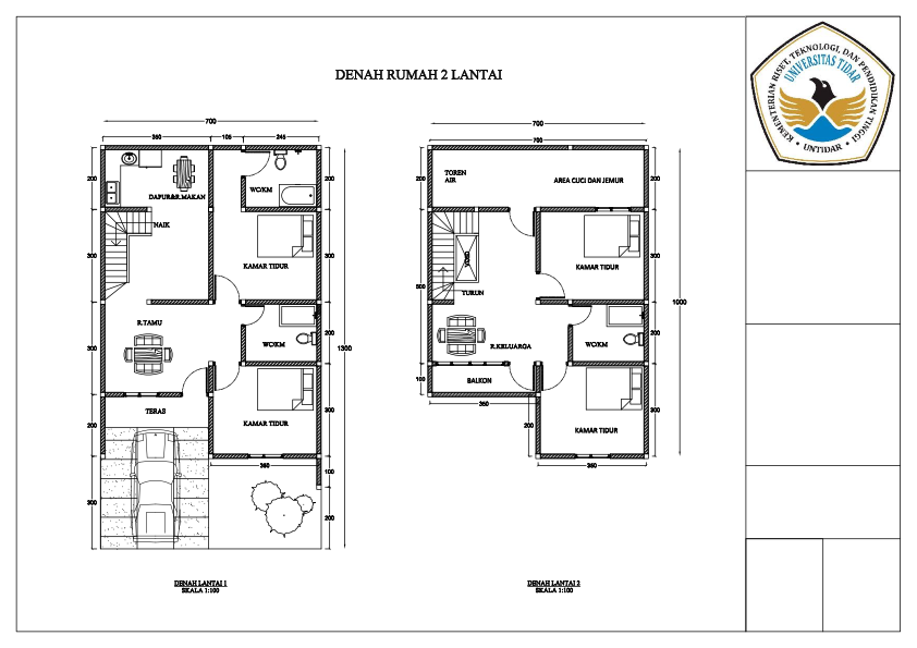 Detail Denah Rumah Autocad Nomer 8