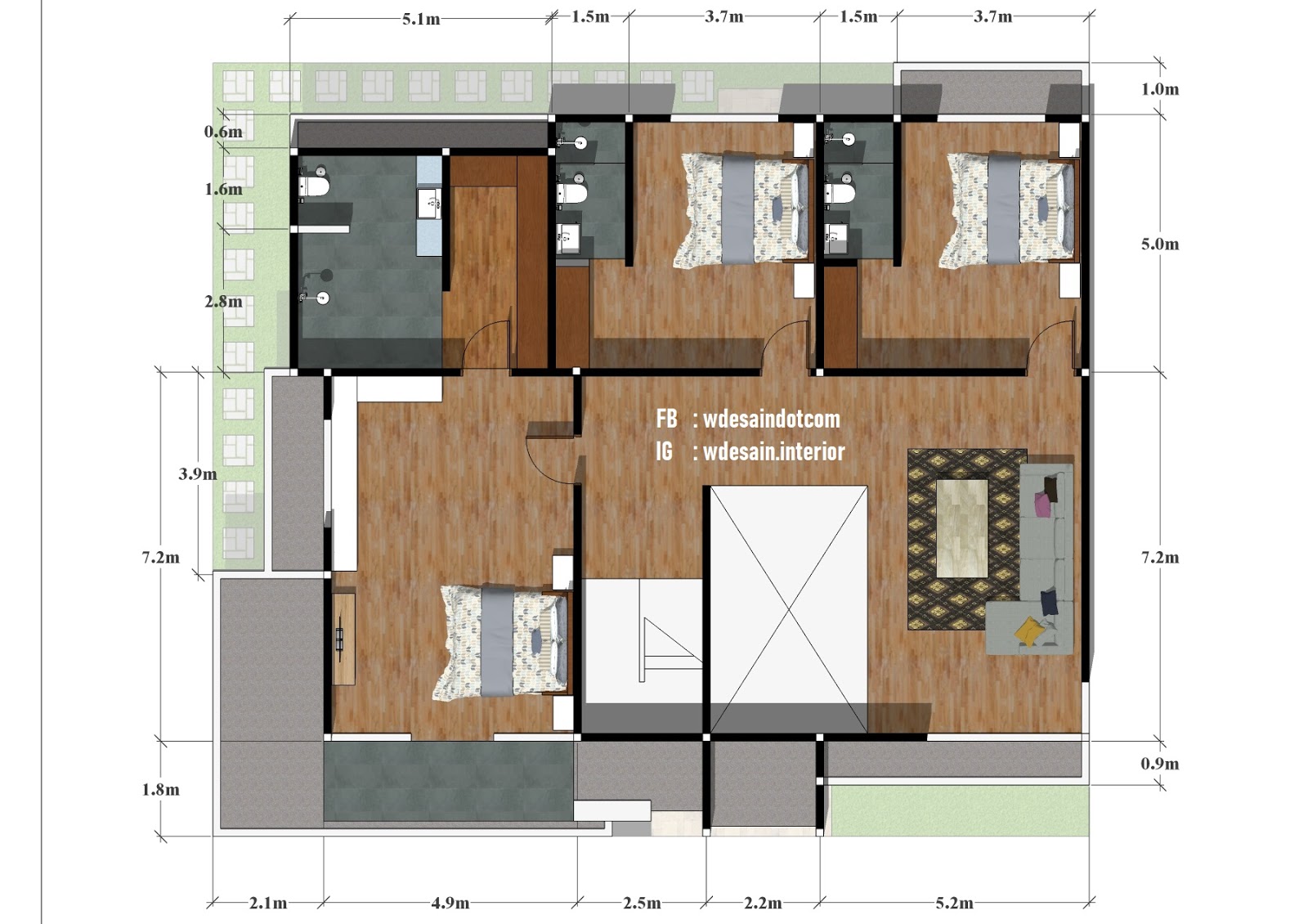 Detail Denah Rumah Bagus Nomer 58