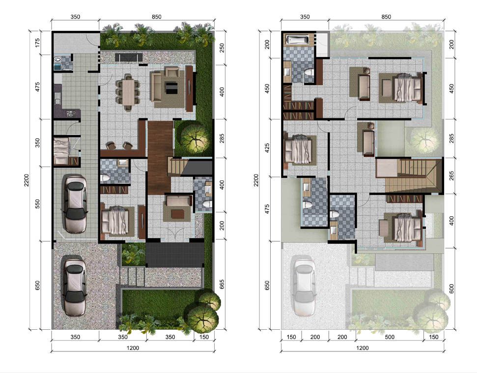 Detail Denah Rumah Ciputra Nomer 3